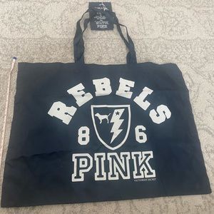 Pink Victoria’s Secret- Navy Blue Tote